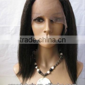 stores sell lace wig man kinky straight u part full lace wigs