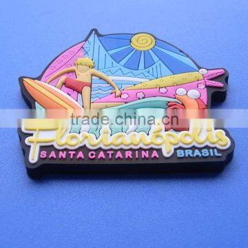 Santa Catarina Rubber 3d Souvenir Fridge Magnets