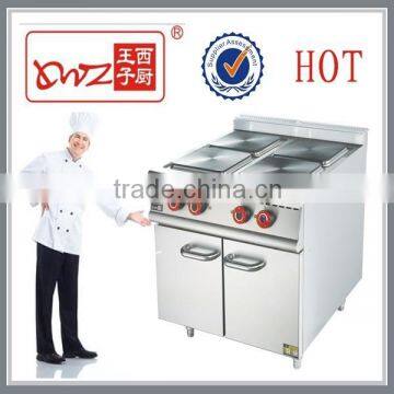 Manufacture selling floor stand Chinese cooking range with cabinet