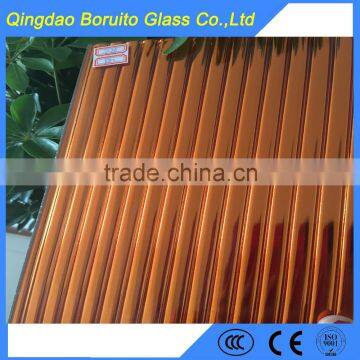 Tinted mirror designed glass chinese manufacturer