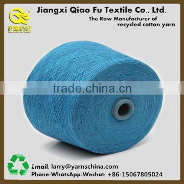 OE Dyed Recycled Cotton Polyester Blended Spun Yarn(70%Cotton,30%Polyester) for Knitting Weaving