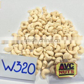 Dried Raw Cashew Nuts W320 W240 W450