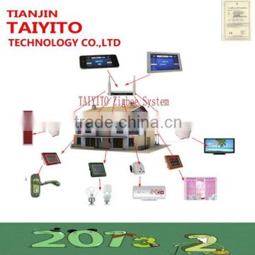 wireless zigbee system,android /ios intelligent smart control house system