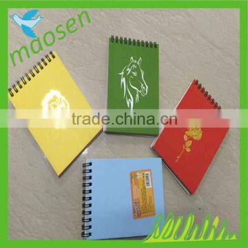 Custom printed hardcover exercise note book children's cartoon note book hard cover note book