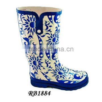 Ladies' Fashionable Rubber Boots / Rain Boots