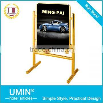 Stainless Steel Sign Stand