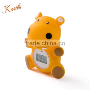 PM3307 2015 Karibu Factory Wholesale Baby Cartoon Bath Thermometer Digital and Waterproof