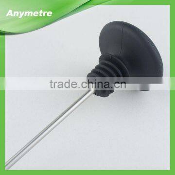 Multi Function Silicon Wine Bottle Stopper with Temperature measurement