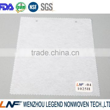 non-woven 100% polyester parllel lapping interlining for Vietnam market 1025H