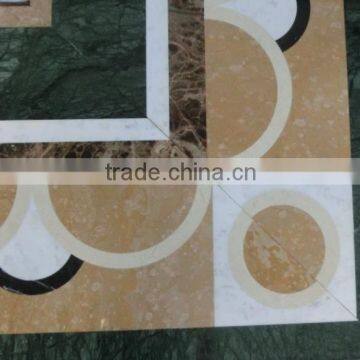 Marble polished mosaic tiles