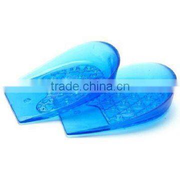 Hot sale gel shoe pad,gel insoles heel cushion,pu gel pad for heel KS C 45