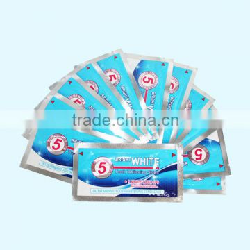 Mint flavor dental whitestrips no side effect onuge tooth whitening strips