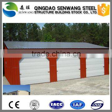 2015 colorful portable large high quality steel structuraral car shed