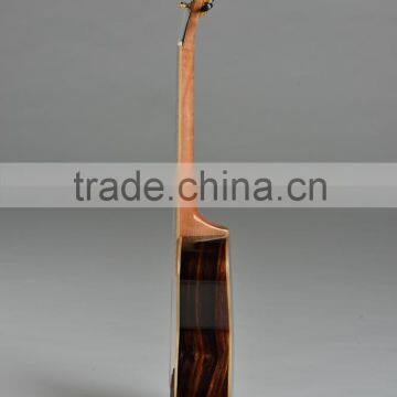 23 Inch Concert Ebony Wooden Ukulele Not Plastic Ukulele photo-3