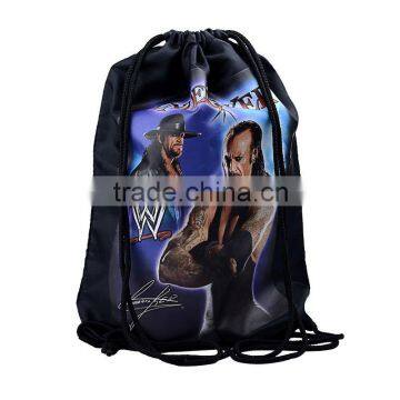 Backpack,Colorful offset printing drawstring shopping Bag