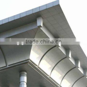 PVDF coated griotte grain aluminum plastic composite laminate