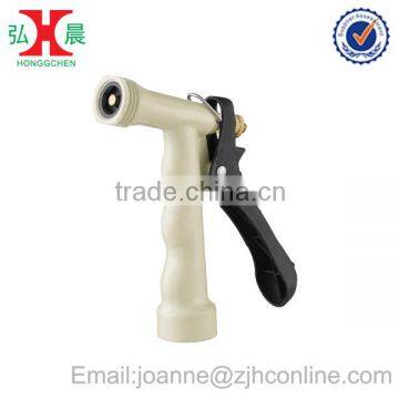 New Small Zinc Pistol Adjustable White Color Nozzle