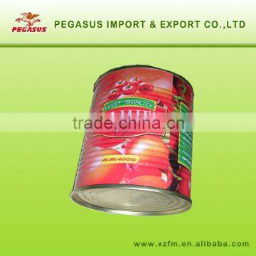 canned tomato paste with brix 28-30 %