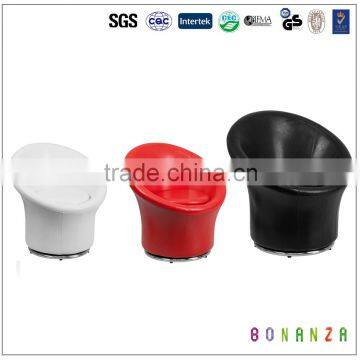 3975#Modern Swivel Red Single Seater Sofa Chairs, Designs of Single Seater Sofa photo-3