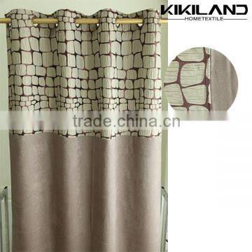 New fashion top quality best sale 100% polyester elegant window curtain