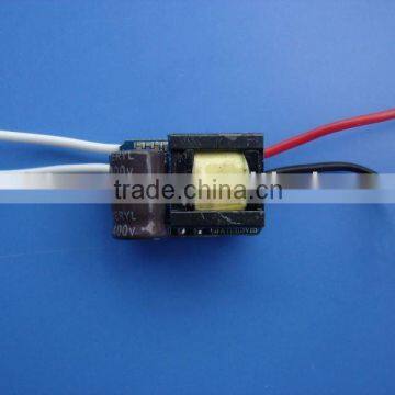 LED Constant current driver for 3x1W LED lamps