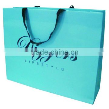 new style paper shopping bag manufature