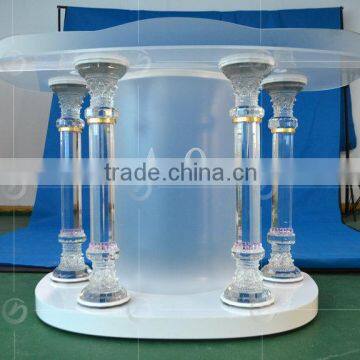 High Qualtiy Modern Plexiglass Church Pulpit Church Pedestal Pulpit Quality Choice Most Popular photo-5