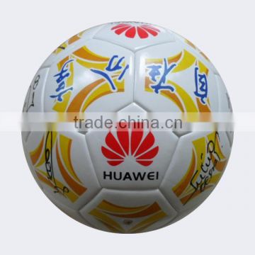 Custom print branded soccer balls size 5