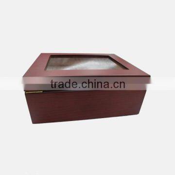 High-end Cherry Wood Customized Humidor With Humidifier CY-L811 photo-4