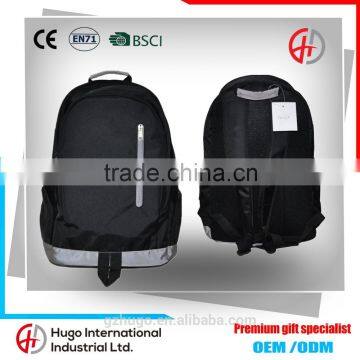 Lightweight Custom Noctilucent Strap Daily Decompression Polyester Backpack