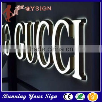 Waterproof LED light up wall acrylic mirror letters                        
                                                Quality Choice