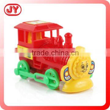 Lovely classical pull back cartoon toy train toy for children