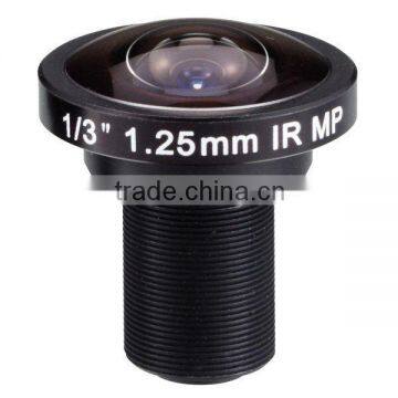 HD 1.3mp CCTV Fisheye Lens 1.25mm 1/3" 185 Degrees For IP Camera (SL-RY125F20IR)