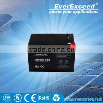 MICRO GEL Range sealed lead acid battery