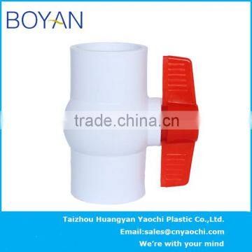 BOYAN taizhou plastic pvc ball valve