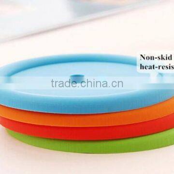 Silicone Cup Mat in Dia 9cm Cheap Cup Mat for Promotion photo-5