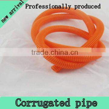 Perforated single wall corrugated pipe machine for water supply