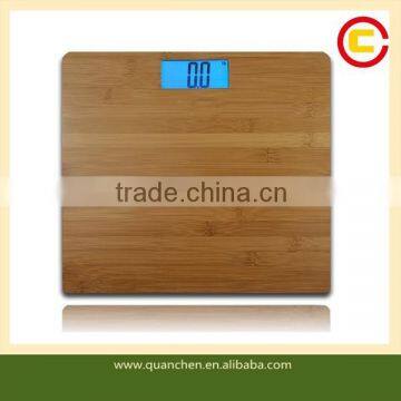 Custom Digital Bamboo Body Weight Scale for Home