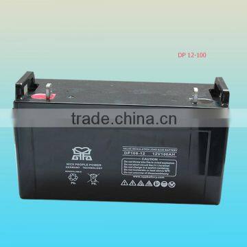 Best Quality 12V 100AH Valve Regulated Lead Acid Solar Battery for sale