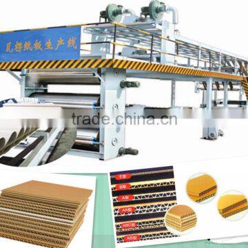 3/5/7ply automatic corrugated carton making plant/carton box making machine CE