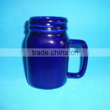 Good quality Best-Selling special shape handle ceramic/porcelain mug