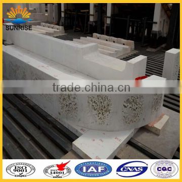 SUNRISE Glass furnace use fused alumina for refractory