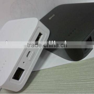 portable popular 3G WIFI power bank with router