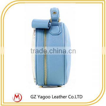 Round Shoulder Bag Color Printing Paris Hand Bags photo-3