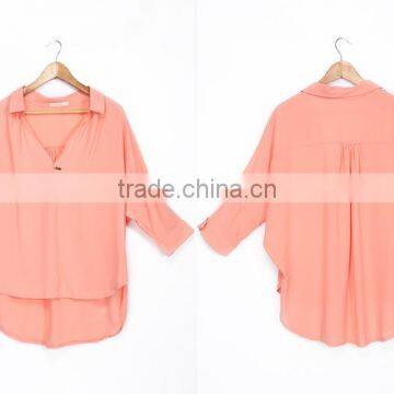 New Fashion Batwing Sleeve Chiffon Top For Girls In 2016 photo-5