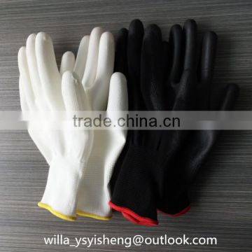 Wholesale pu coated nylon work glove from Linyi factory