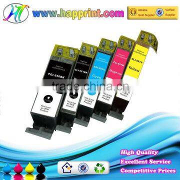 PGI-550XL CLI-551XL China factory wholesale compatible ink cartridge for Canon PGI-550XL CLI-551XL ink cartridge for Canon Pixma