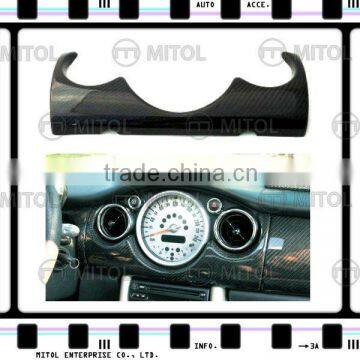 Dashboard Cover for Mini Cooper R53 01-06 Carbon Fiber