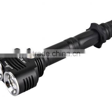 super power rechargeable aluminium flashlight LED torch light