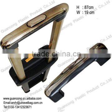 high quality iron plastic pull/shopping/expandle luggage extension handle for external luggage